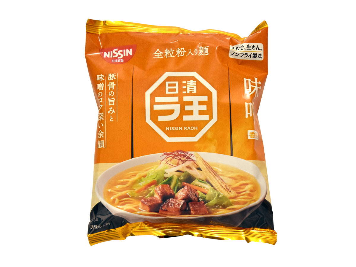 Nissin Raoh Miso Flavor Ramen Noodle Soup, 3.77 oz - City Market