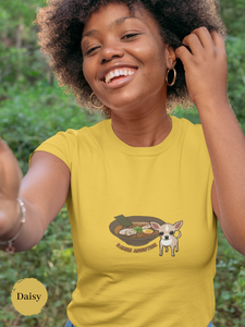 Ramen T-shirt: Indulge in Ramen Addiction with Chihuahua Companion - Japanese Shirt, Foodie Shirt, and Ramen Art Galore!