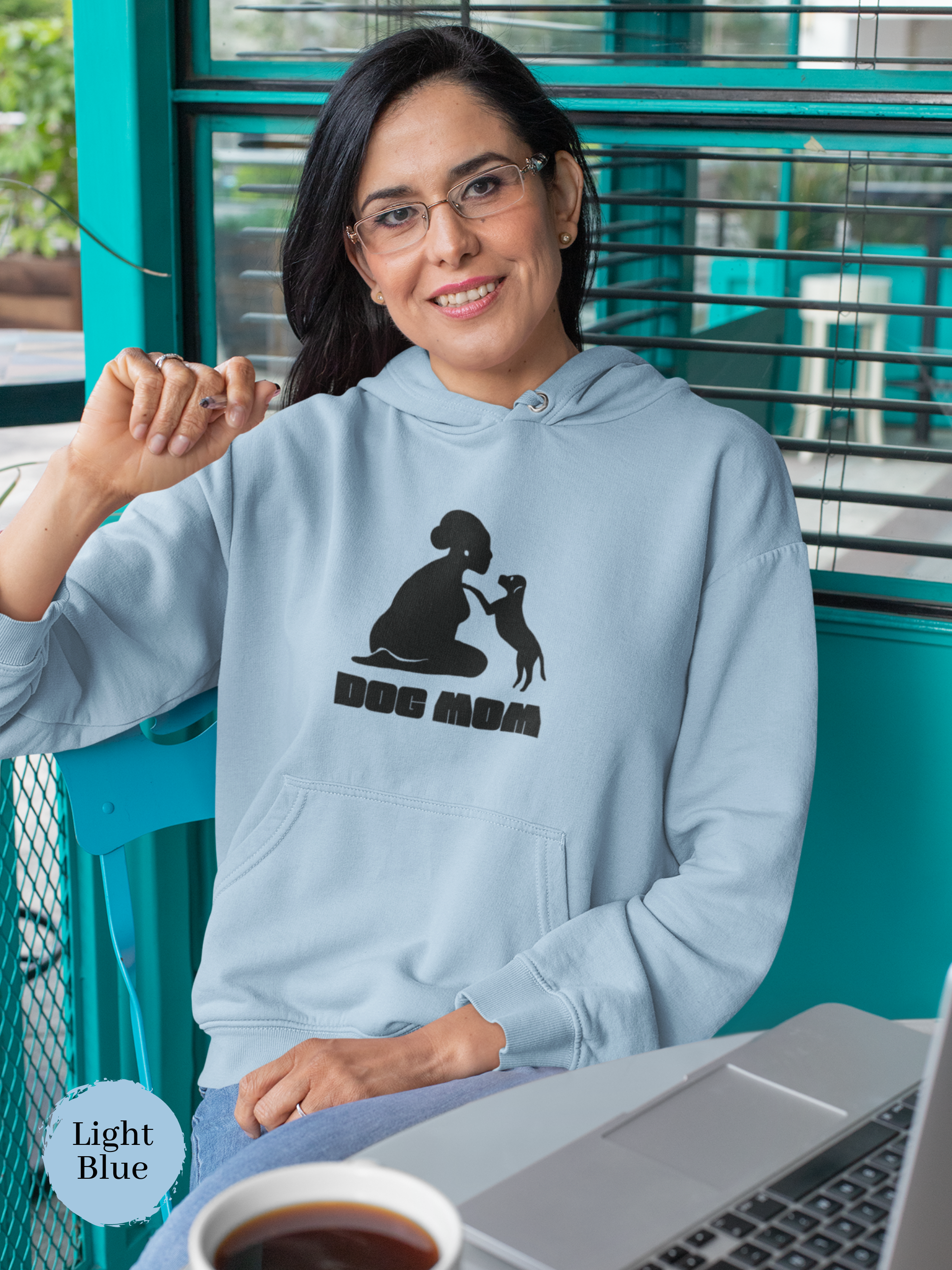 Dog Mom Hoodie: Cute Dog Mom Life Apparel and Cozy Gift for Dog Owners