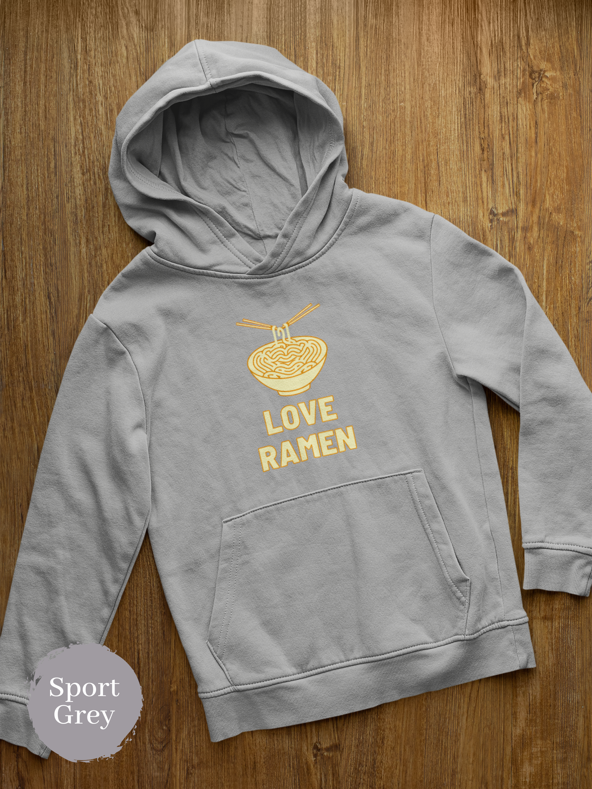 Cozy Ramen Noodle Hoodie: "Show Your Love for Noodles with this Cute Ramen Sweatshirt"