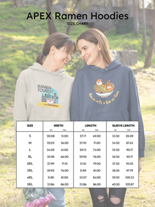 Ramen Hoodie: "Friend Forever" Cat and Shiba Inu Sharing Ramen Bowl - Asian Food and Pun Hoodie for Foodies
