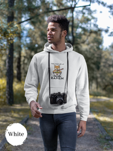 Ramen Hoodie: Asian Foodie Sweatshirt with Shiba Inu and Ramen Art - You Had me at Ramen